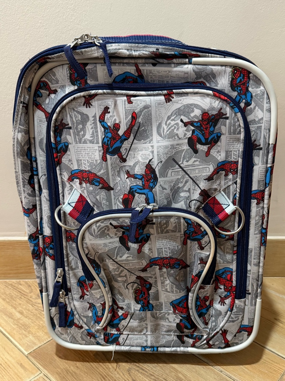 Pottery Barn Kids Marvel Comics Spider-Man Suitcase- Small/Carry-On Size